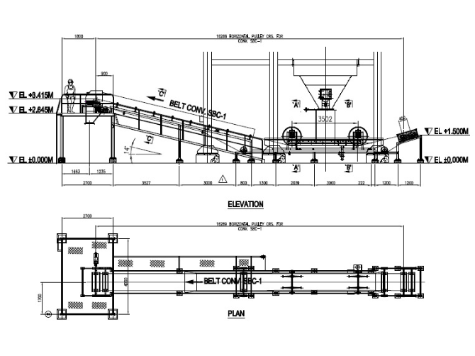 Ash Handling System Angle View