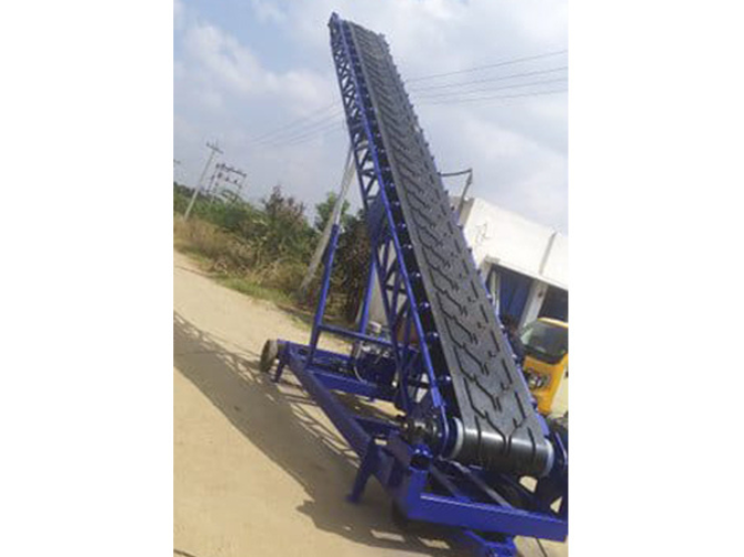 Bag Stacking Conveyor Side View