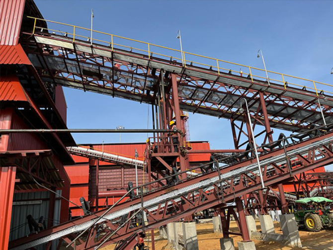 Belt Conveyor System by Powermech