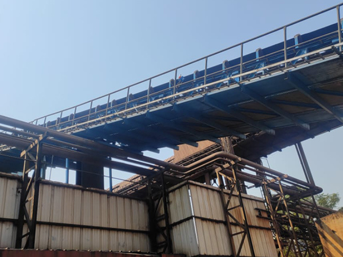 Belt Conveyor Close-up