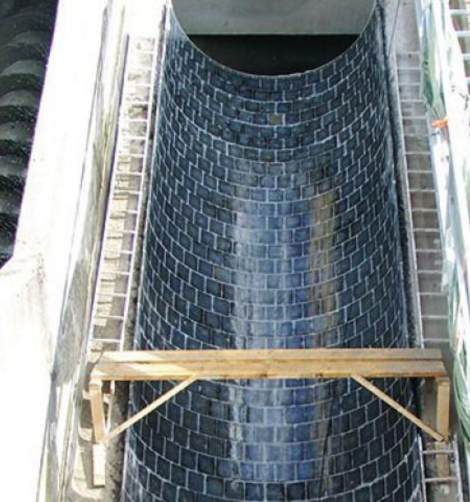 Cast Basalt Lining