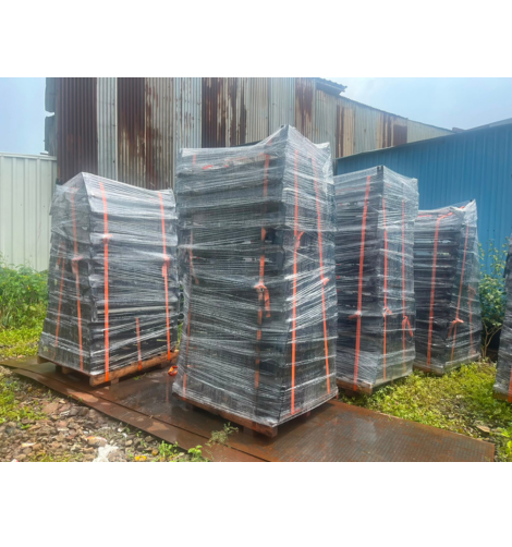 Conveyor Brackets Close-up