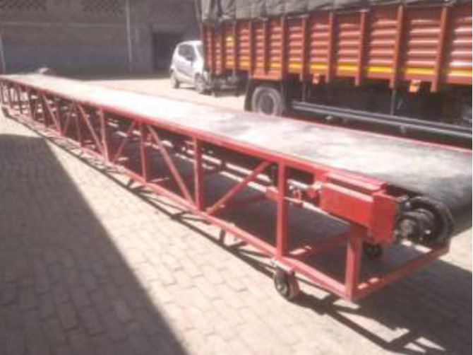 Portable Conveyor System by Powermech