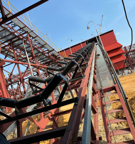 Industrial Bulk Material Handling Plant