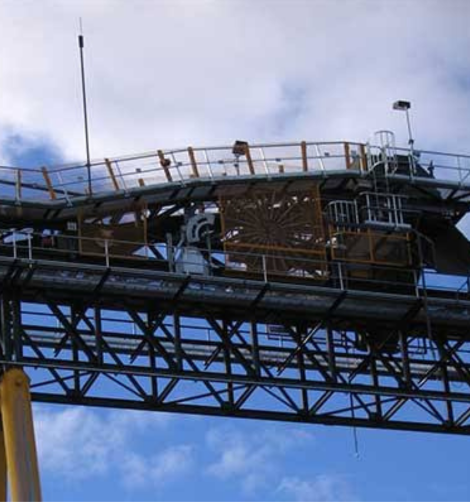 Traveling Tripper Conveyor Angle View