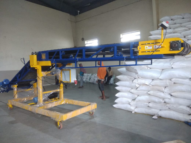 Truck Loading Unloading System