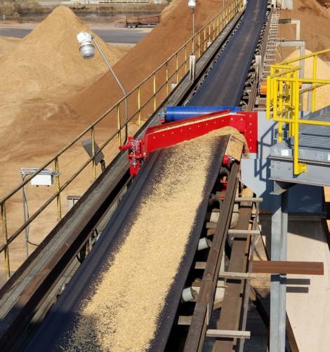 V-Plough Scraper Conveyor Angle View